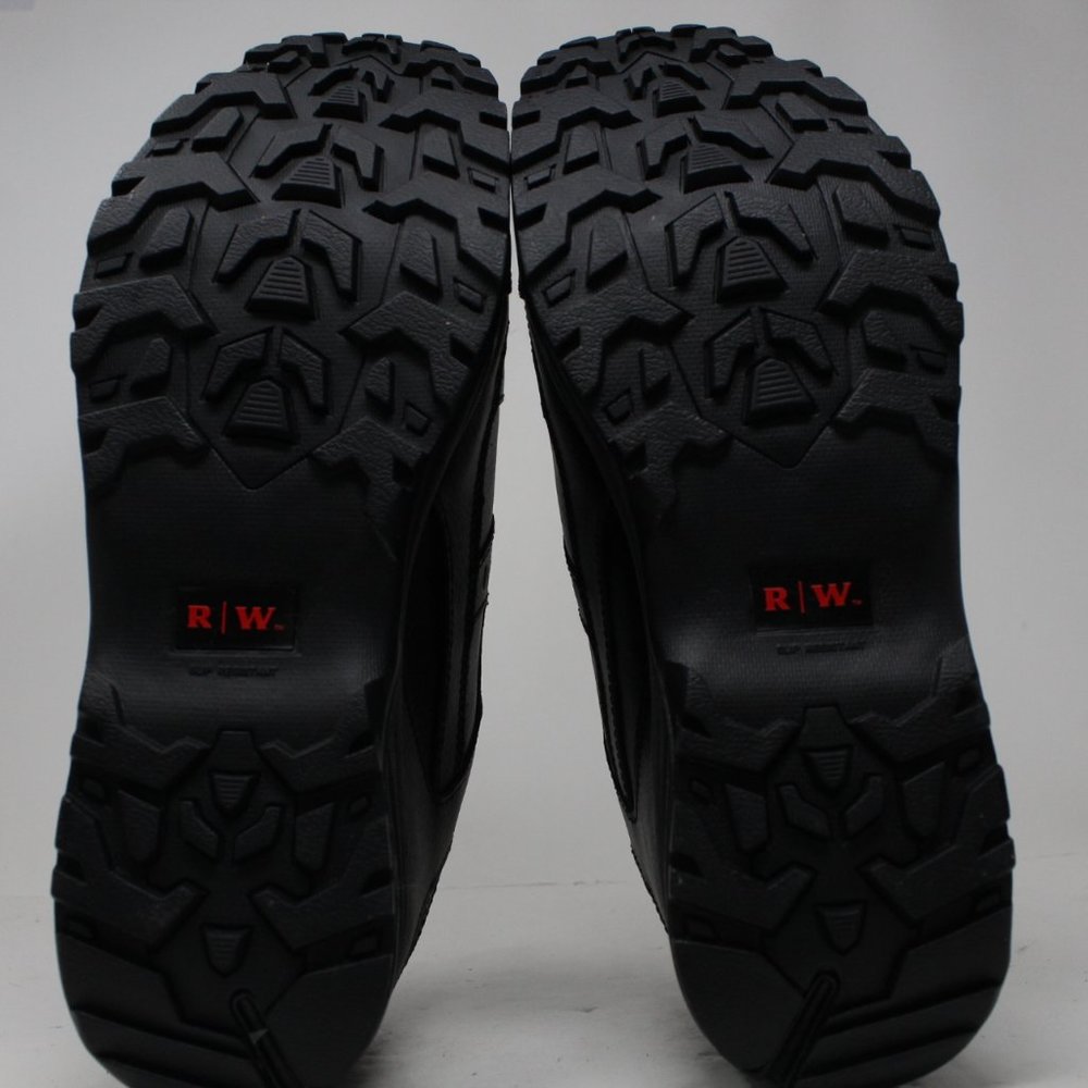 Red Wing Shoes NWOT Men's 12 e2 Black Oxford Aluminum Toe 6337 Lace Up Safety - Picture 14 of 15
